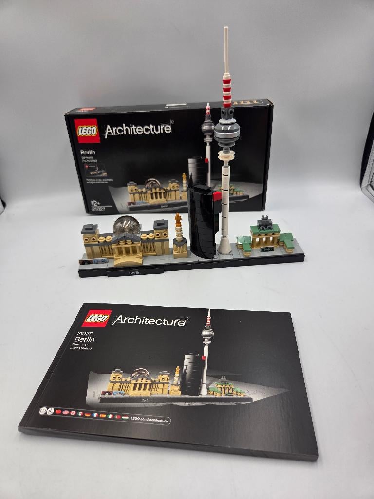 Lego Architecture 21027 Berlin, Ophalen of Verzenden, Zo goed als nieuw, Complete set, Lego