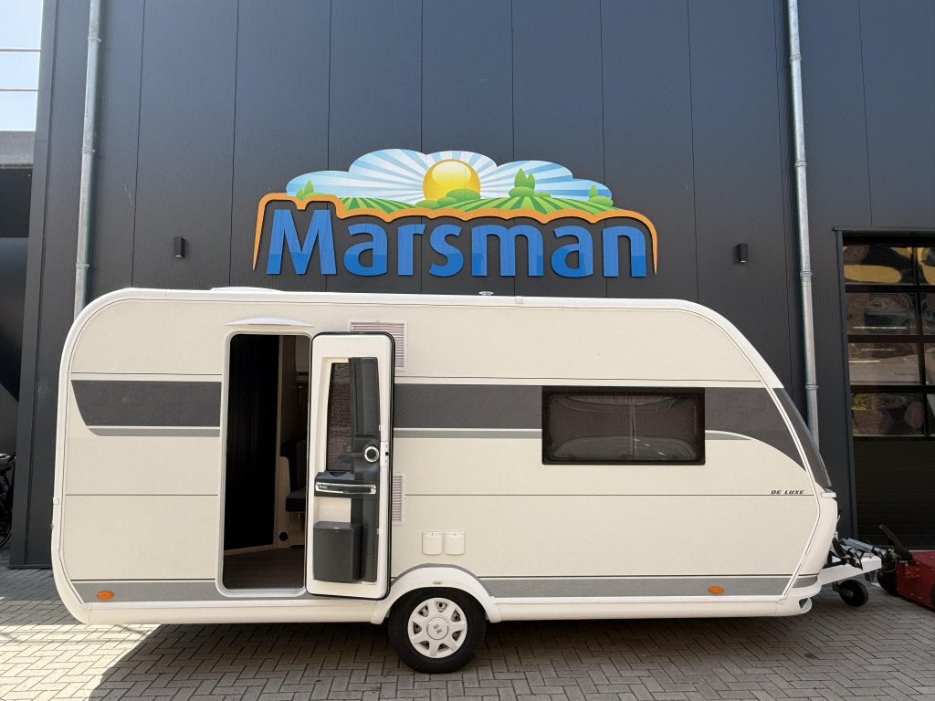 Hobby De Luxe 460 SFF, Caravans en Kamperen, Schokbreker, Hobby, Tot en met 3, 5 tot 6 meter