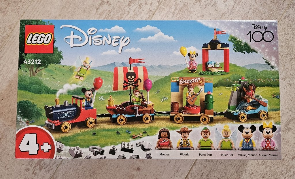 Lego 43212 100 jaar Disney feest trein met Mickey en Minnie, Ophalen of Verzenden, Nieuw, Complete set, Lego