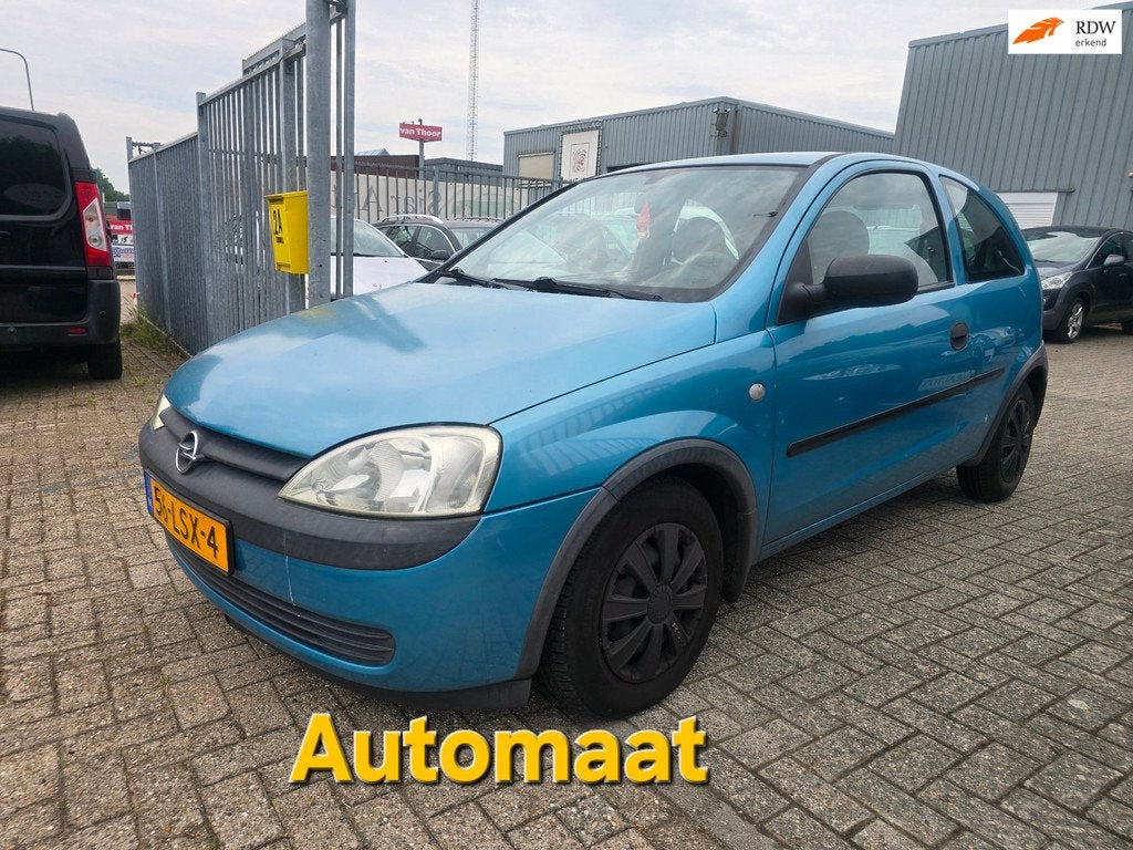 Opel Corsa 1.2-16V Easytronic Automaat, Auto's, 450 kg, Gebruikt, 31 €/maand, Blauw