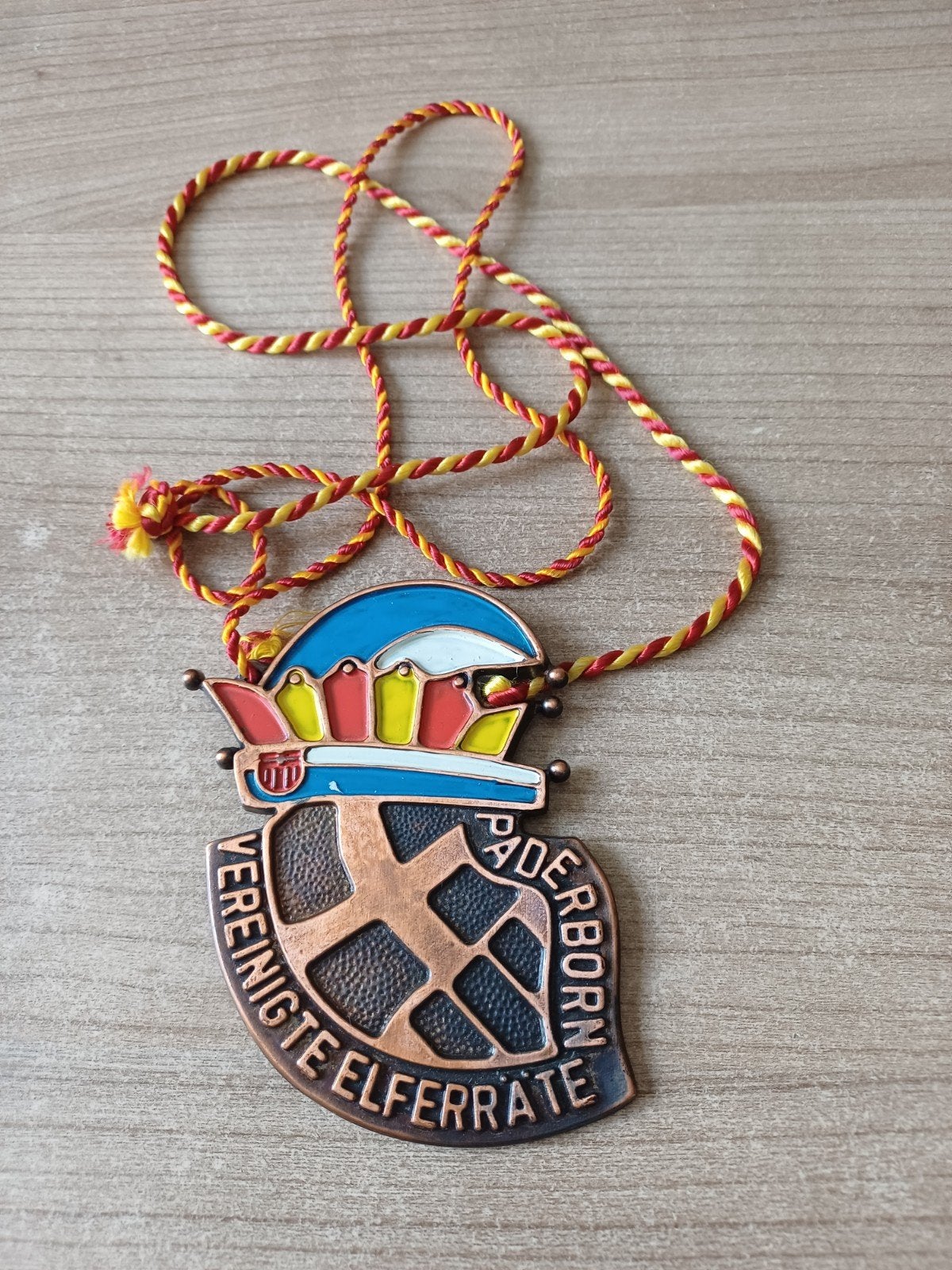 Carnavalsmedaille Paderborn 1981 - Heimatbühne, Ophalen of Verzenden, Gebruikt