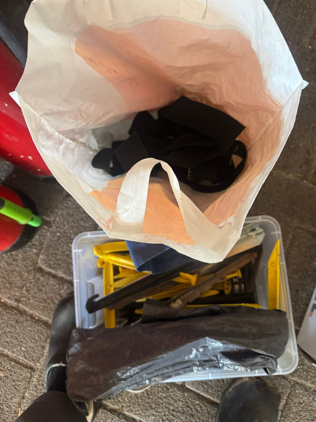Haring scheerlijn en stormbanden, Ophalen of Verzenden, Gebruikt