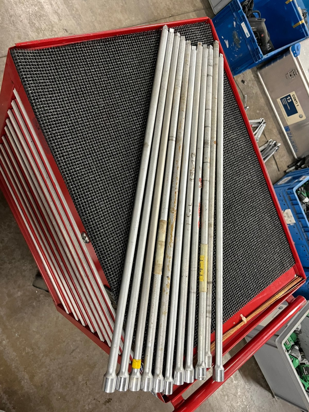 HAZET verlengstukken/adapters, type 958-serie, Verzenden, Zo goed als nieuw