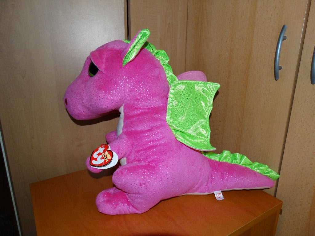 Ty Beanie boos Dara draak, Kinderen en Baby's, Speelgoed | Knuffels en Pluche, Overige karakters, Overige typen, Ophalen of Verzenden