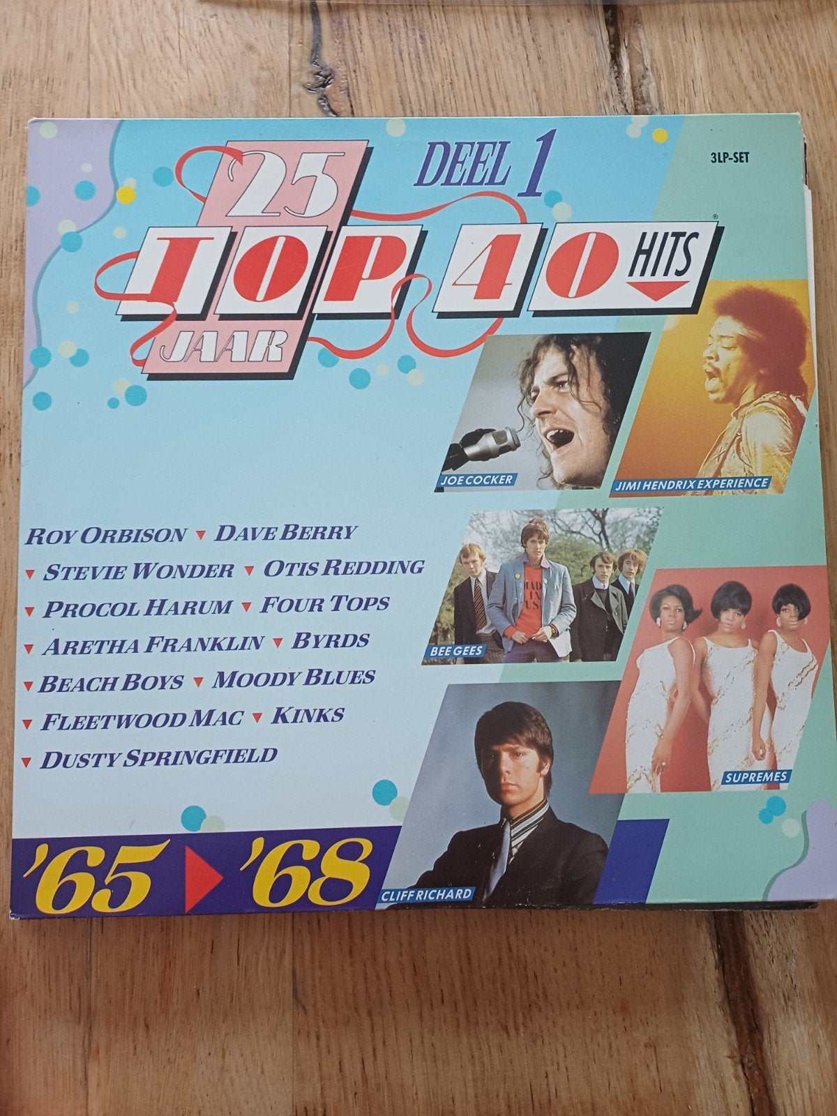 25 Jaar Top 40 Hits - Deel 1 (1965-1968) 3LP-set, LP, Gebruikt, Pop, Ophalen of Verzenden
