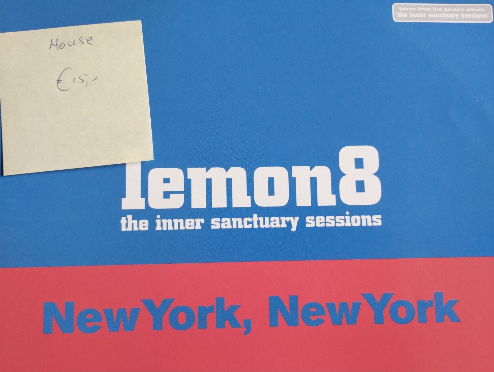 Lemon8 - The Inner Sanctuary Sessions (New York, New York), Cd's en Dvd's, Cd's | Dance en House, Ophalen of Verzenden, Gebruikt
