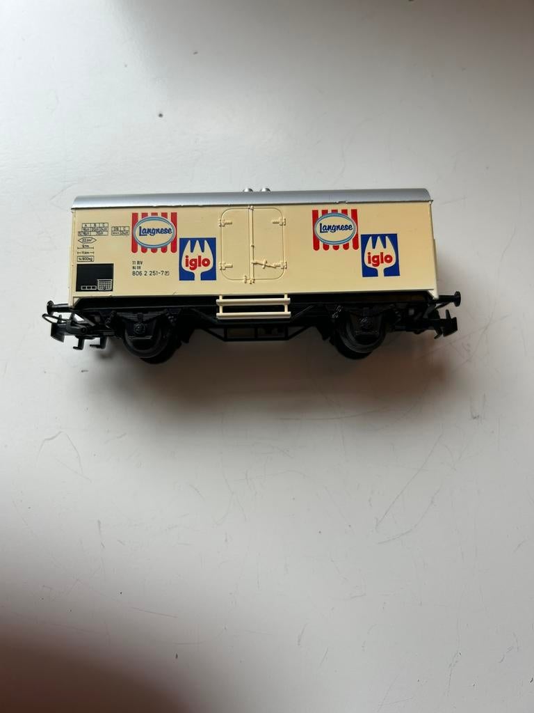 Märklin H0 4661 Koelwagen "Langnese Iglo", Hobby en Vrije tijd, Modeltreinen | H0, Verzenden, Gebruikt
