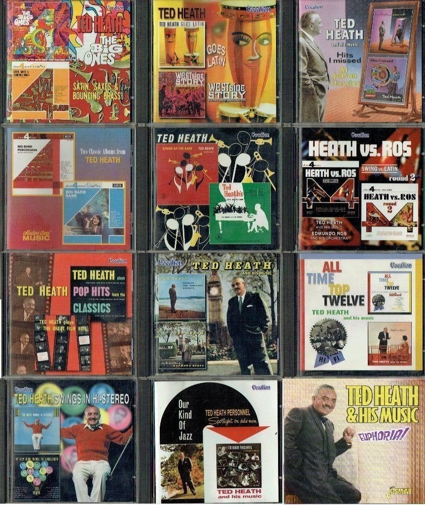 Ted Heath 12CD, Verzenden, Zo goed als nieuw, Jazz, Album