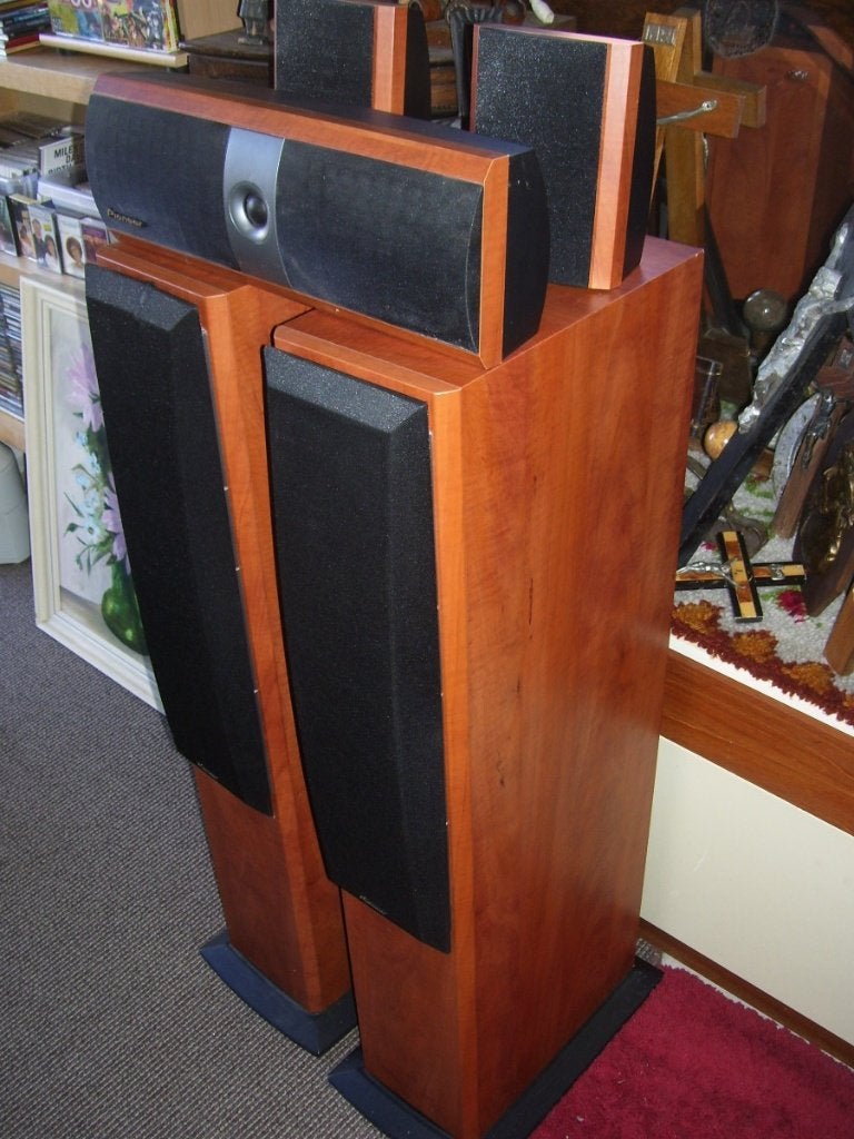 BOXEN PIONEER, Audio, Tv en Foto, Zo goed als nieuw, 60 tot 120 watt, Surroundset, Geschikt voor surround/home cinema