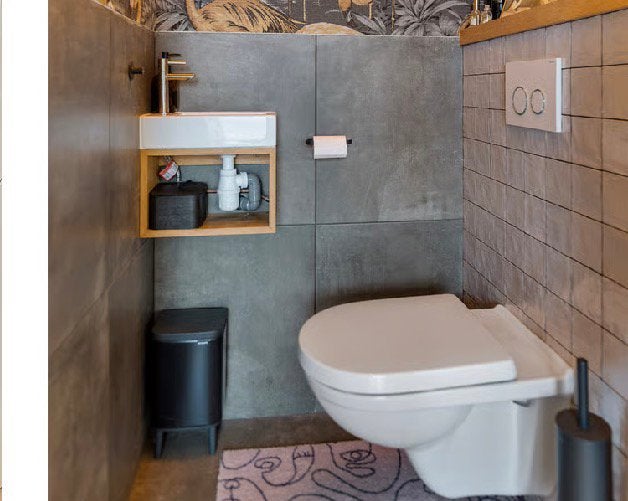 villeroy en boch wc pot/toiletpot en fontein met kraan, Ophalen of Verzenden, Gebruikt