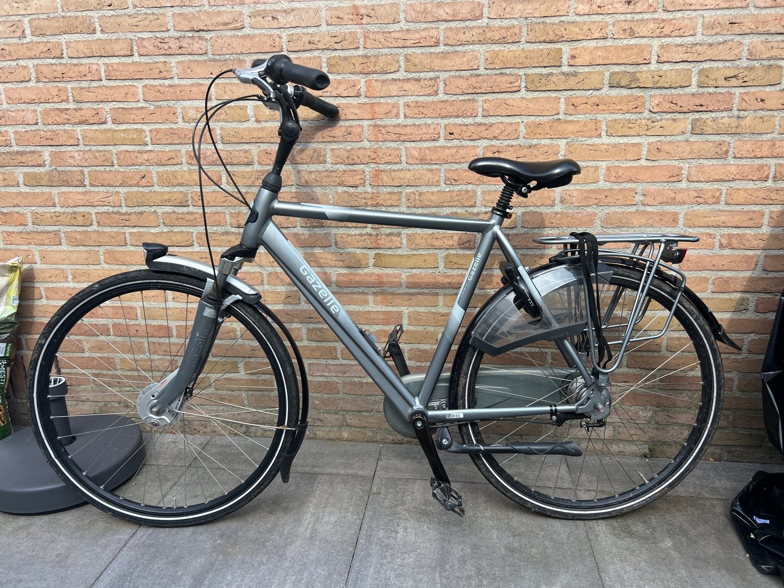 Gazelle Orange Comfort herenfiets, Fietsen en Brommers, Fietsen | Heren | Herenfietsen, Ophalen, Gebruikt, Versnellingen, 57 tot 61 cm
