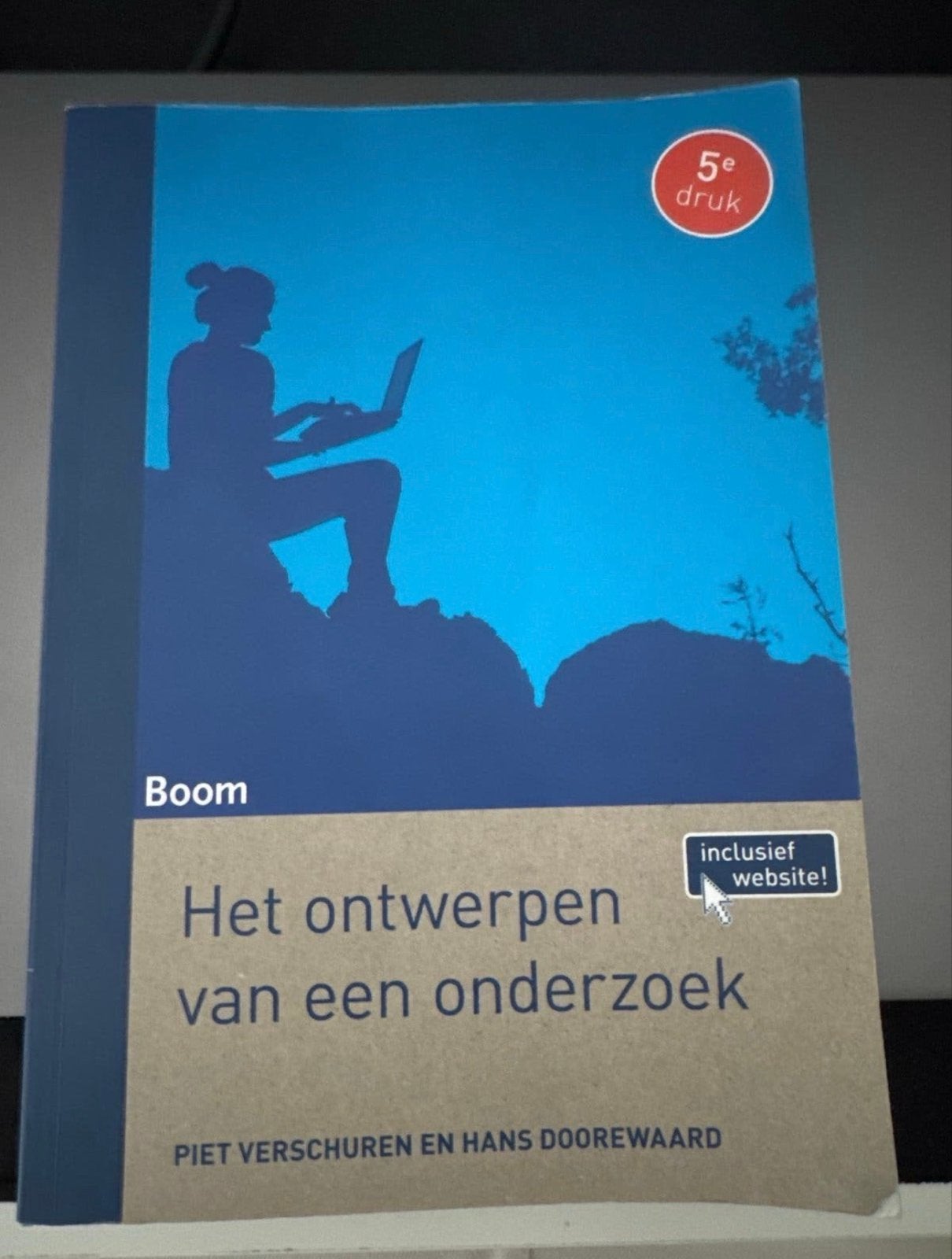 Het ontwerpen van een onderzoek - 5e druk, Ophalen of Verzenden, Gamma, Zo goed als nieuw, HBO