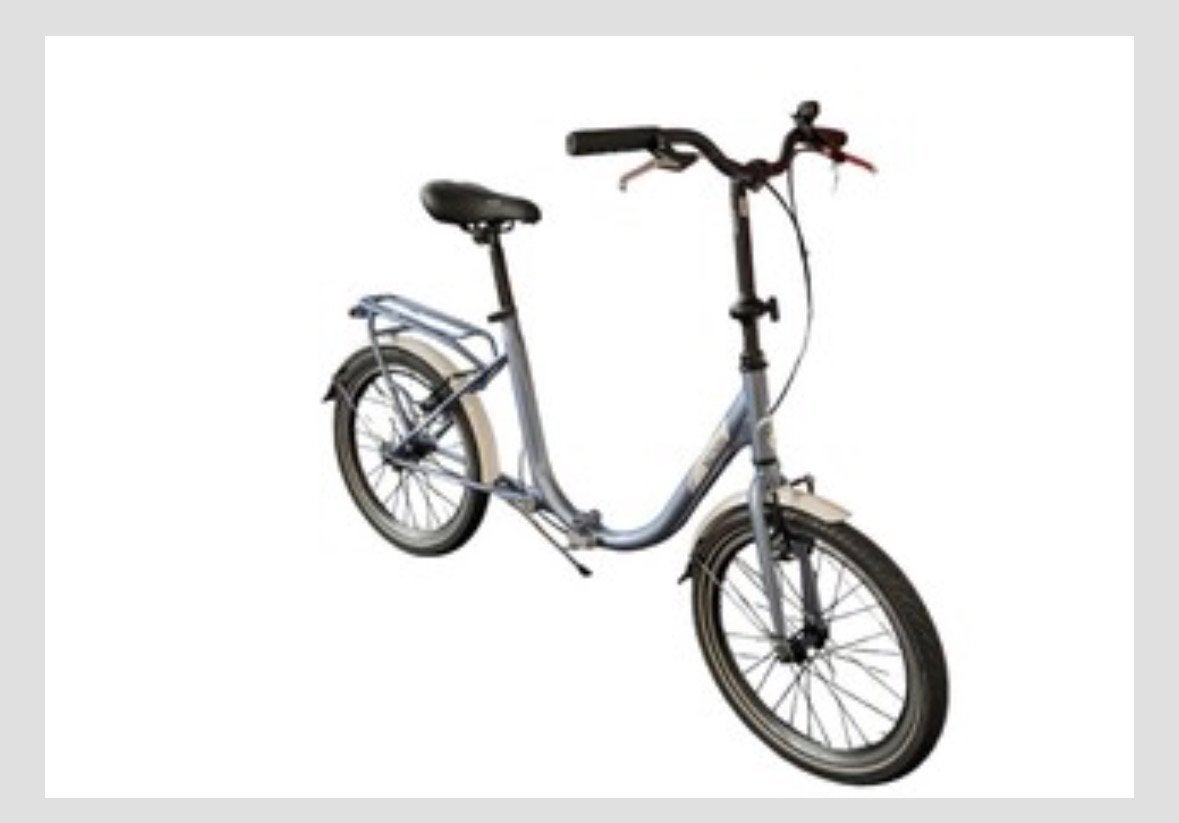 Loopfiets vouwfiets Nazaire Bergsma als nieuw, Ophalen, Velgrem, Zo goed als nieuw, Totaal opvouwbaar