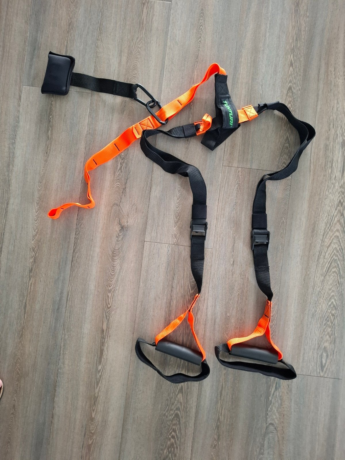 Tunturi Suspension Trainer met opbergtasje en instructies, Ophalen of Verzenden, Zo goed als nieuw, Overige typen