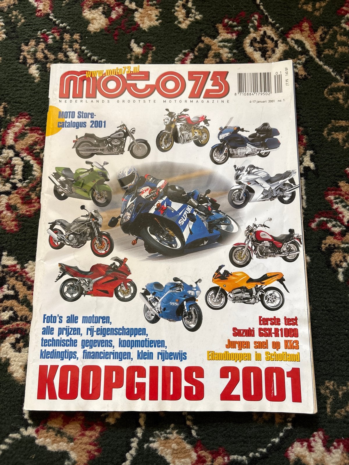 Moto 73 Koopgids 2001 - Nederlands Grootste Motormagazine, Ophalen of Verzenden, Zo goed als nieuw, Algemeen