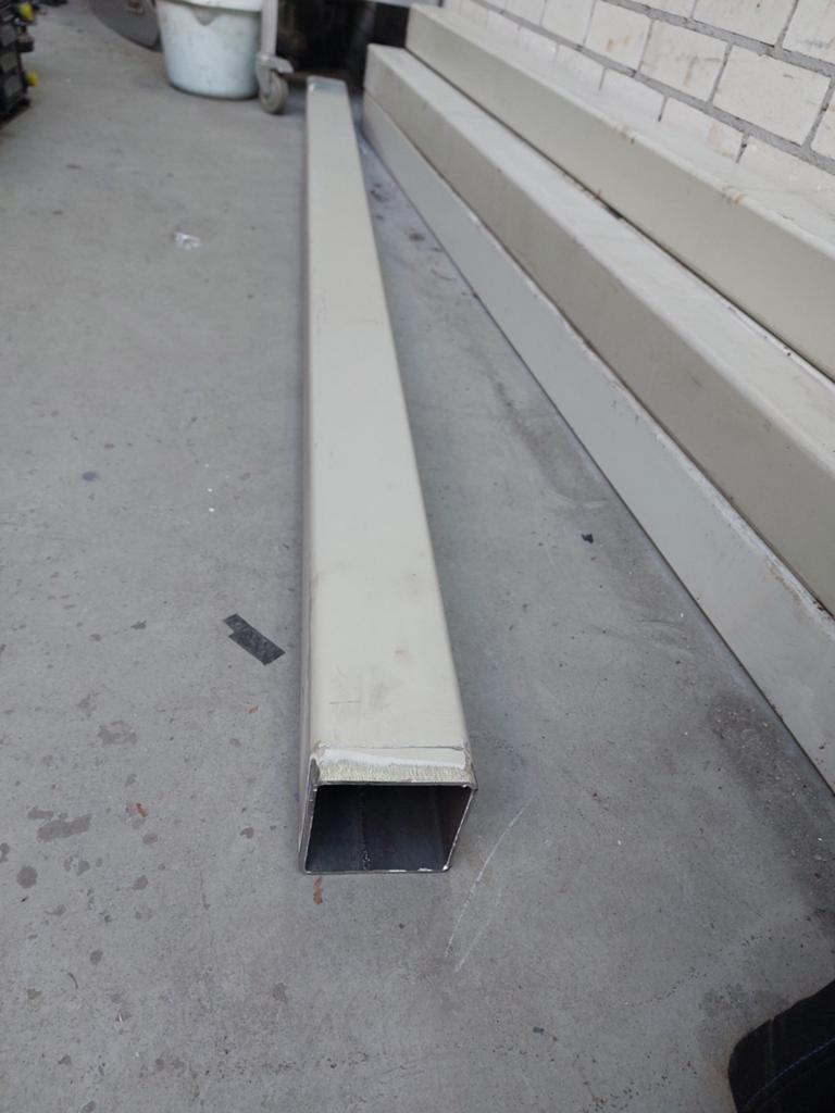 Koker profiel 100x100x4x2180  6 stuks, Ophalen