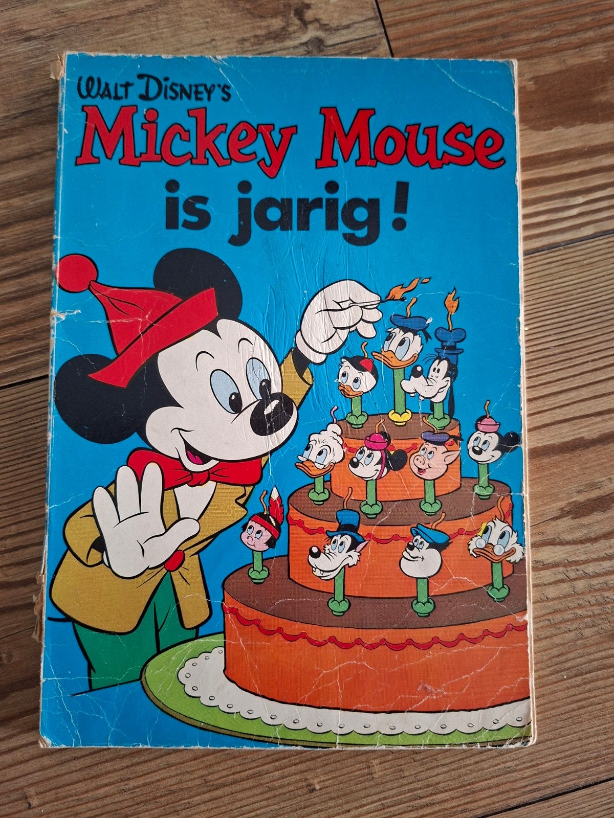 Walt Disney's Mickey Mouse is jarig! (1970), Boeken, Eén stripboek, Ophalen of Verzenden, Gelezen
