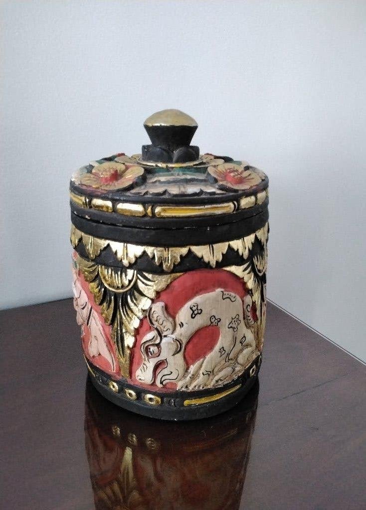 Houten pot, Ophalen