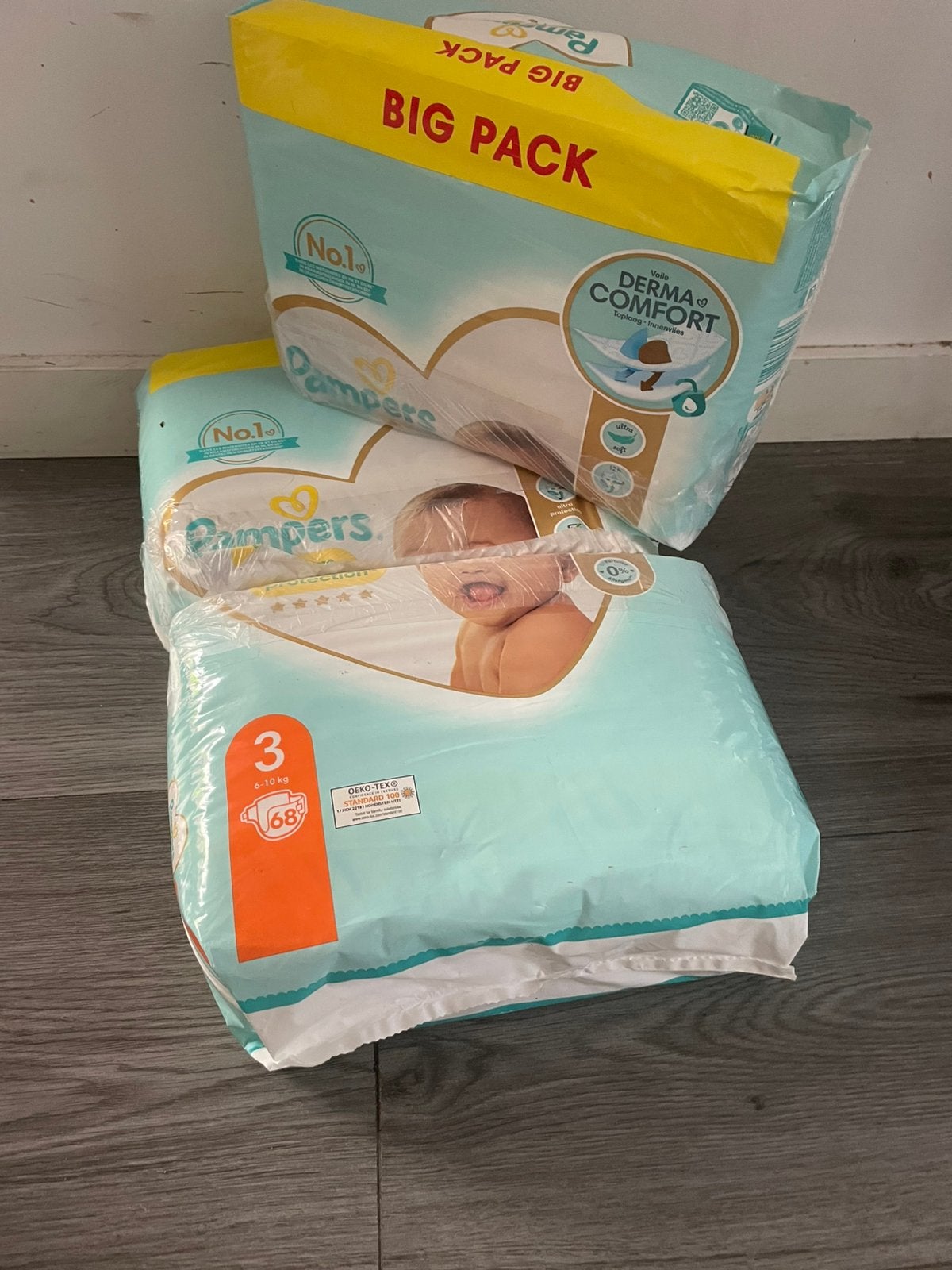 Nieuwe pakken luiers 100 stuek, Kinderen en Baby's, Badjes en Verzorging, Ophalen, Zo goed als nieuw, Overige typen