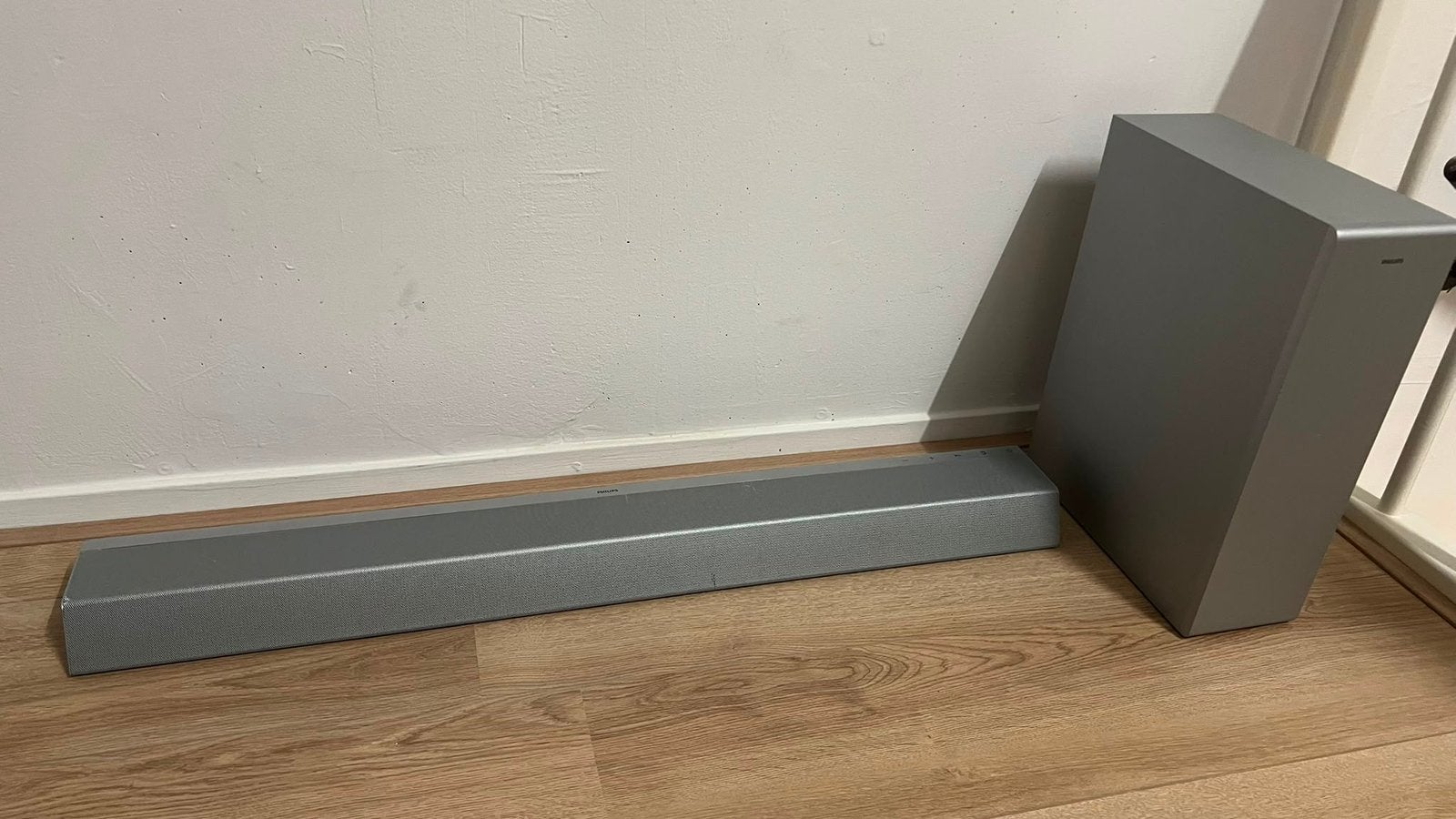Philips Soundbar + Subwoofer TAB8505/10 Dolby Atmos, Ophalen, Zo goed als nieuw
