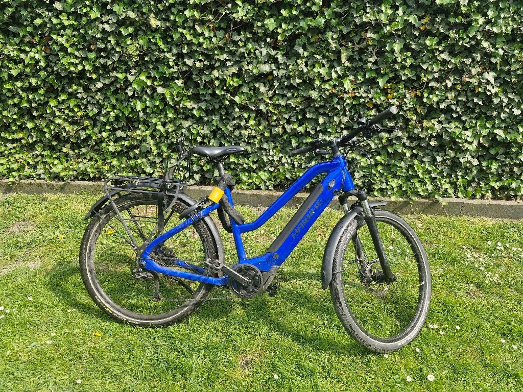 Elektrische fiets Haibike 2024. Blauw, Zo goed als nieuw, 47 tot 51 cm, 50 km per accu of meer, Ophalen