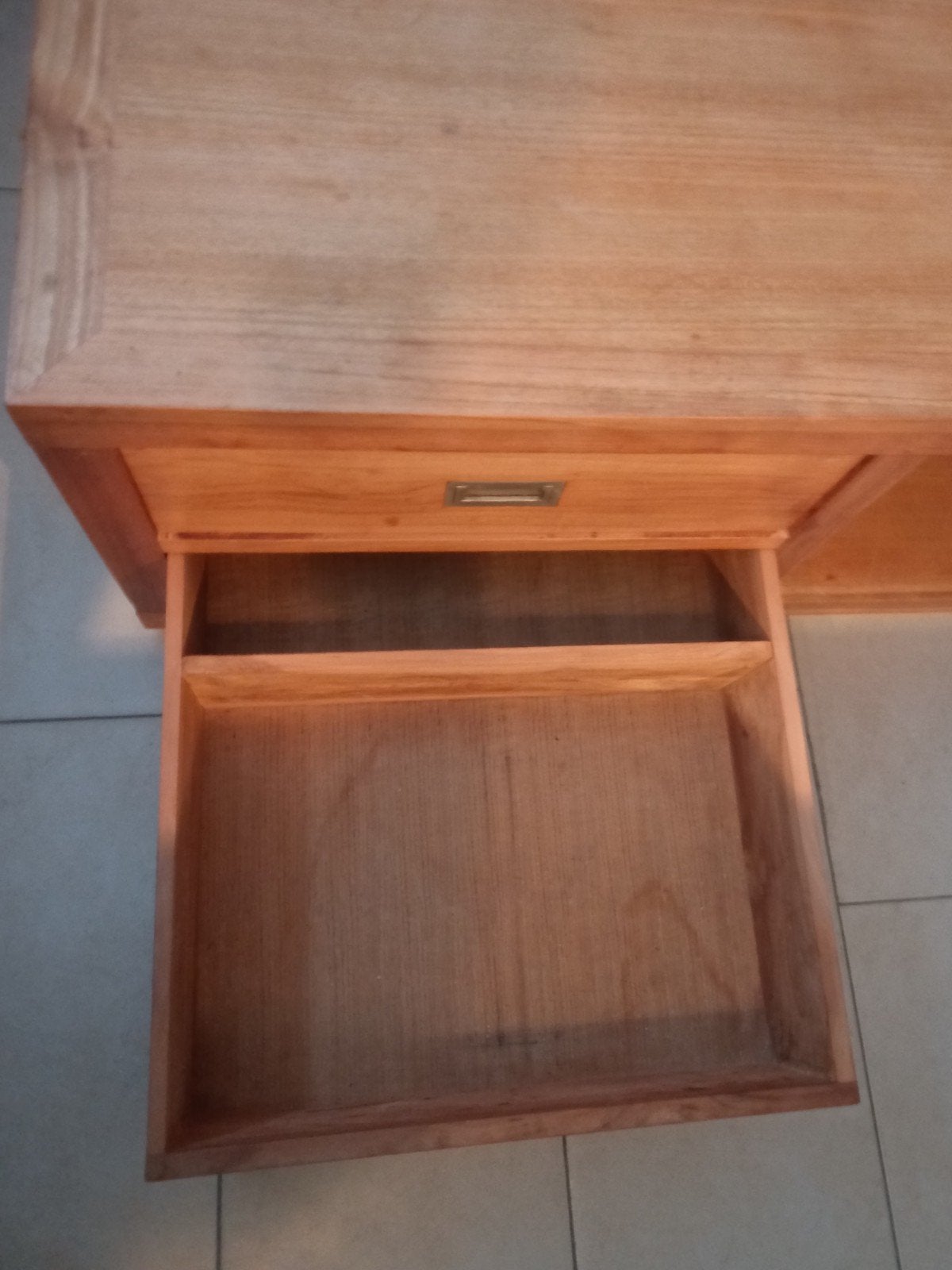 Moderne Teak Salontafel, Ophalen, Zo goed als nieuw, Teakhout, 100 tot 150 cm