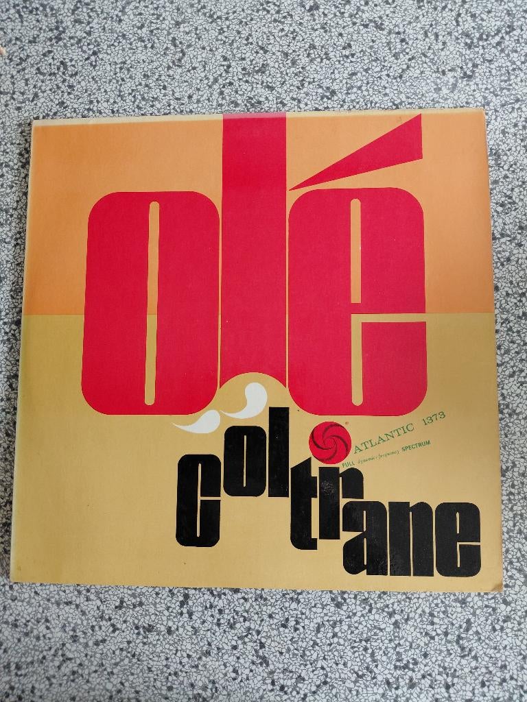 John Coltrane met Ole- Amerikaanse Atlantic reissue uit 1973, 1960 tot 1980, Gebruikt, Verzenden, 12 inch