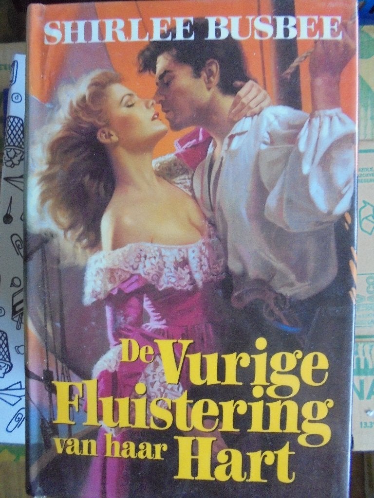 De vurige fluistering van haar hart, Boeken, Ophalen of Verzenden, Zo goed als nieuw, Shirlee Busbee, Amerika