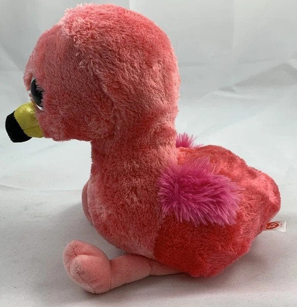 Ty Beanie Boos Gilda flamingo pluche knuffel, Coolsingel 104, 3011 AG Rotterdam, Netherlands, Overige typen, Zo goed als nieuw