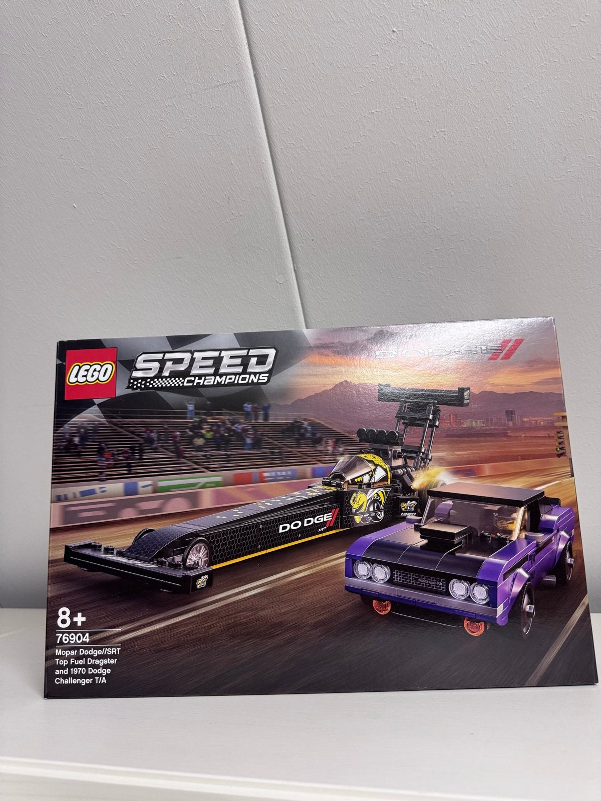 LEGO Speed Champions 76904 Mopar Dodge/SRT Top Fuel Dragster, Ophalen of Verzenden, Nieuw, Overige merken