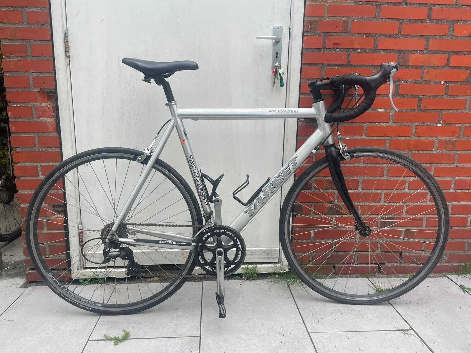 Target racefiets 60cm aluminium Shimano, Fietsen en Brommers, Fietsen | Racefietsen, 28 inch, Gebruikt, Aluminium, 15 tot 20 versnellingen