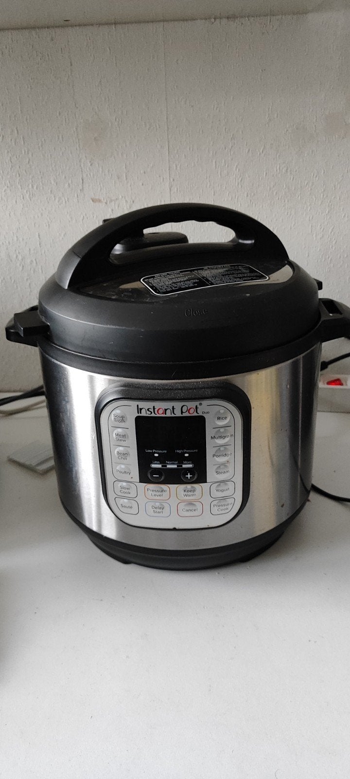 Instant Pot Duo 5,7L Multicooker - 7-in-1 Snelkookpan, Witgoed en Apparatuur, Ophalen, Zo goed als nieuw