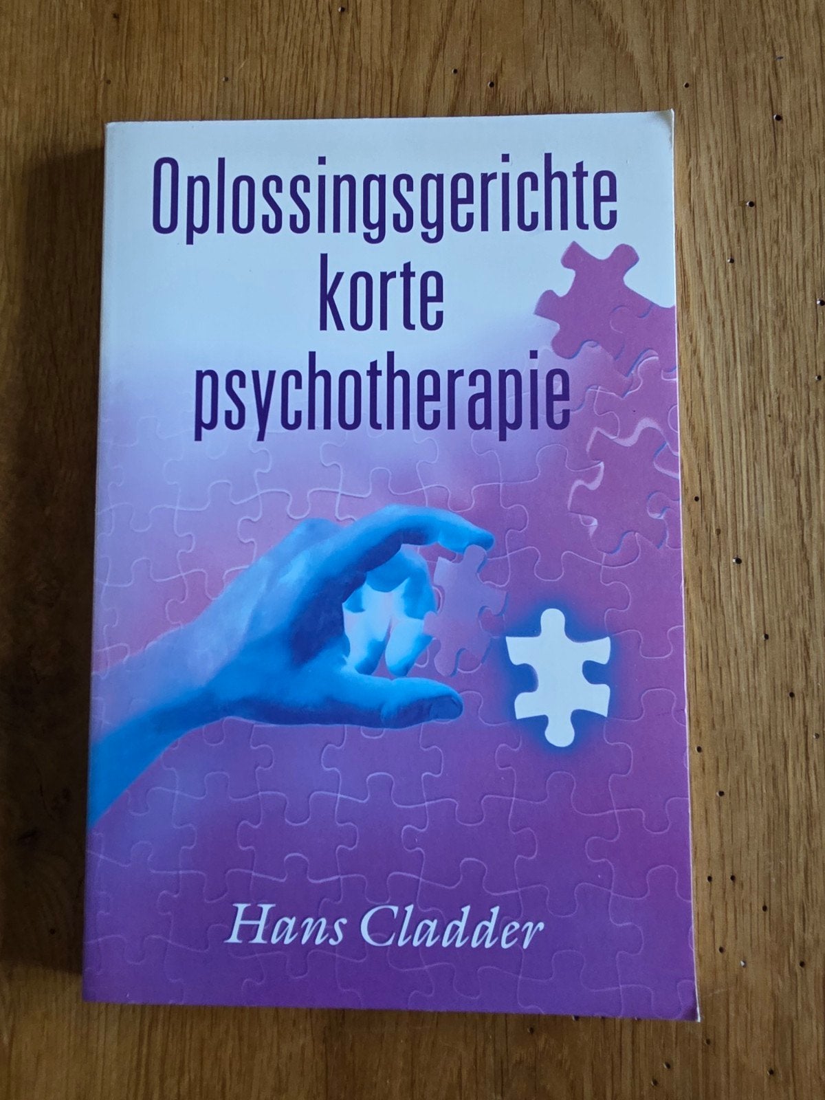 H. Cladder - Oplossingsgerichte korte psychotherapie, H. Cladder, Ophalen of Verzenden, Ontwikkelingspsychologie, Zo goed als nieuw