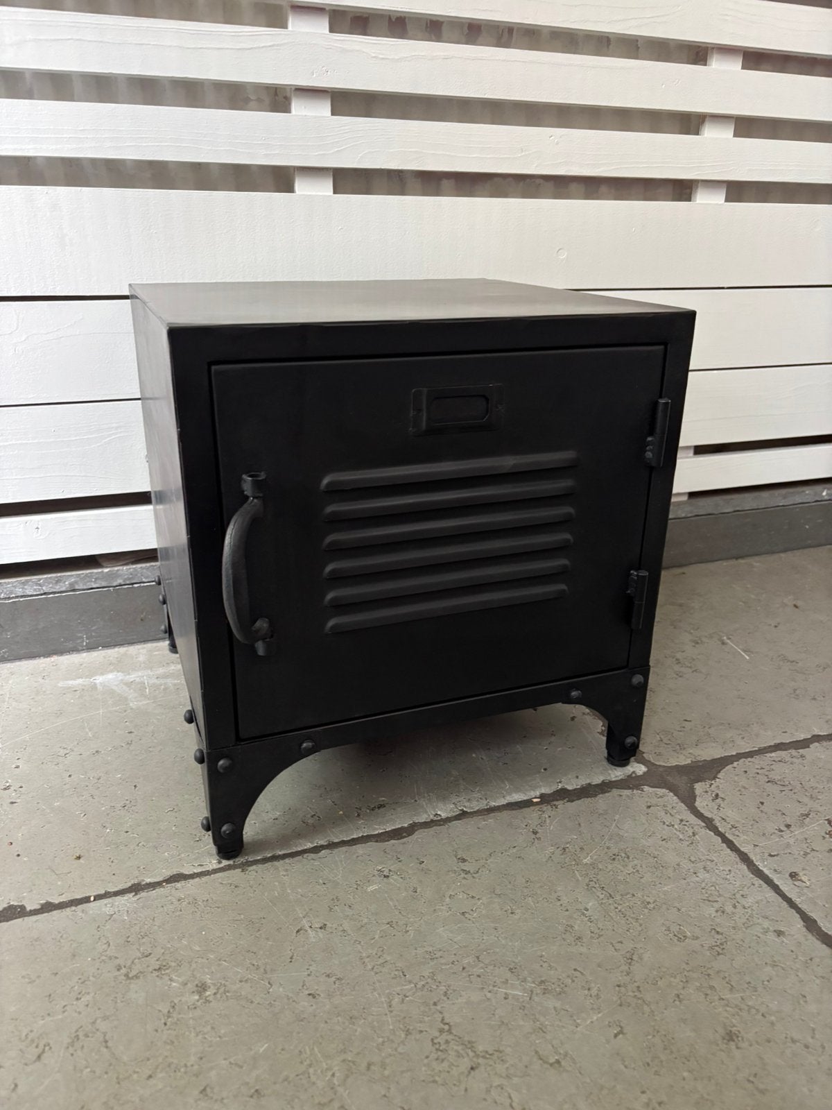 2 stuks Rootsmann Locker Bulky 1 deur kastje zwart nieuw, Ophalen, ., ., Nieuw