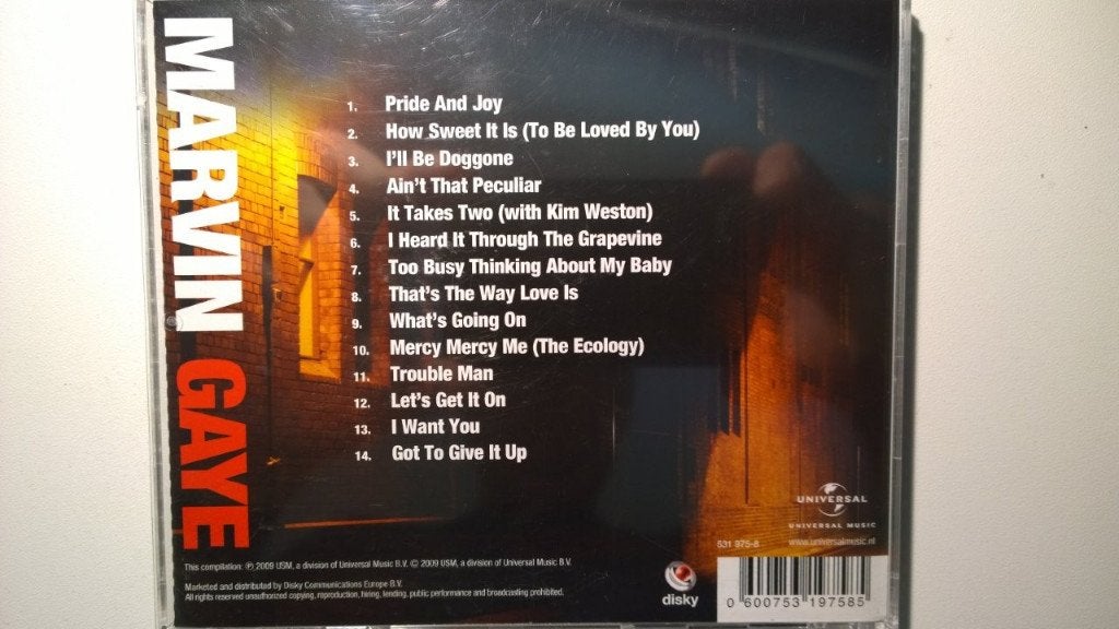 Marvin Gaye - The Best Of, Ophalen of Verzenden, Zo goed als nieuw, Soul, Album