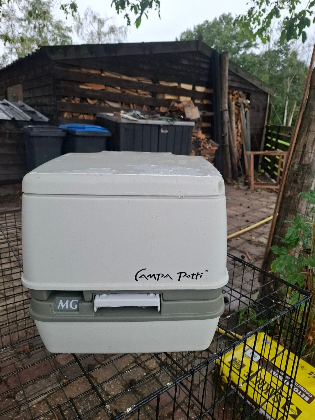 Campa Potti draagbaar toilet - Ideaal voor camping/boot, Caravans en Kamperen, Ophalen of Verzenden, Gebruikt
