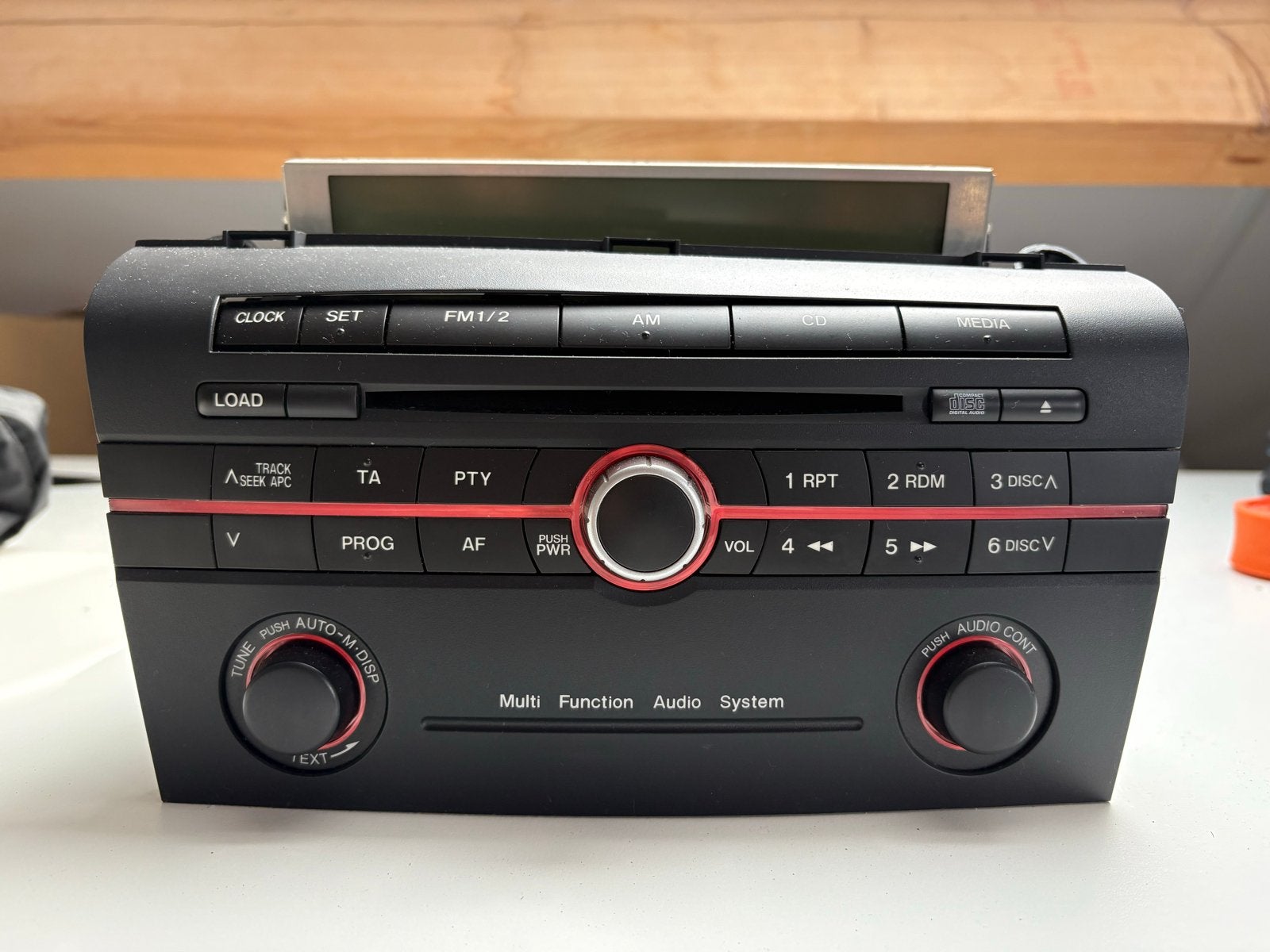 Mazda 6 (GH) Multi Function Audio System (B80D 66 AR0), Ophalen of Verzenden, Gebruikt