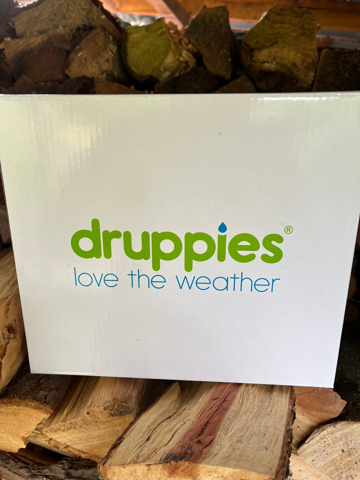 Druppies regenlaarzen in oranje, grijs en blauw, Ophalen of Verzenden, Nieuw, Kinderen