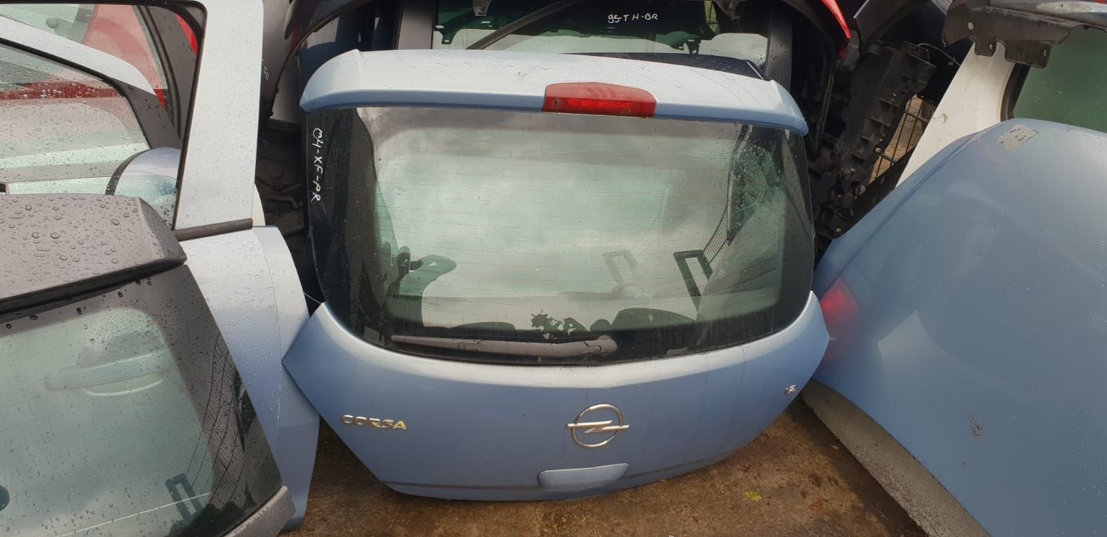 OPEL CORSA D  ACHTERKLEP 3 DEURS, Auto-onderdelen, Gebruikt, -, Ophalen of Verzenden, Achter
