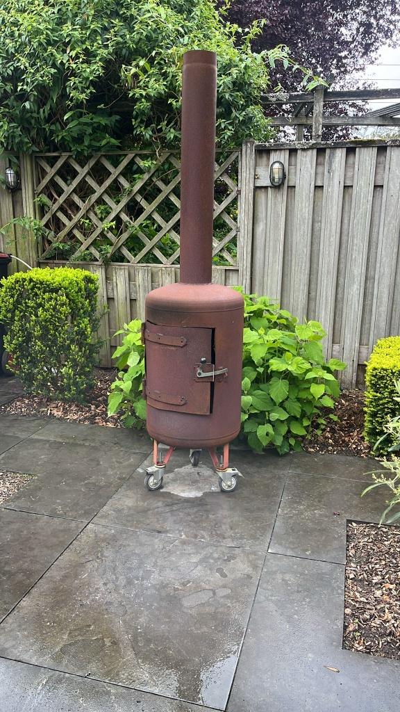 Tuin kachel van expansie vat met wielen, Ophalen, Gebruikt
