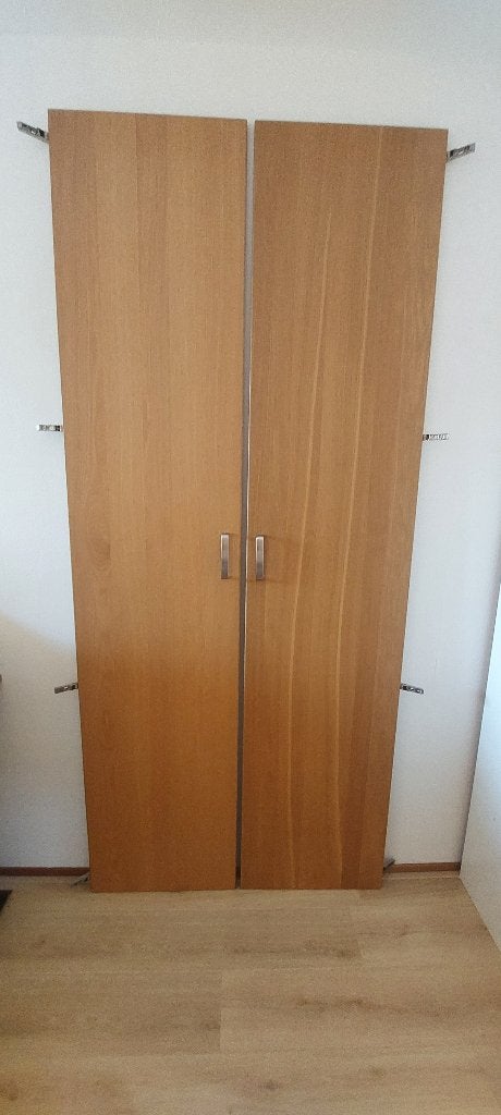 2 hoge IKEA PAX kastdeuren, Ophalen, Gebruikt, 200 cm of meer, 50 tot 100 cm