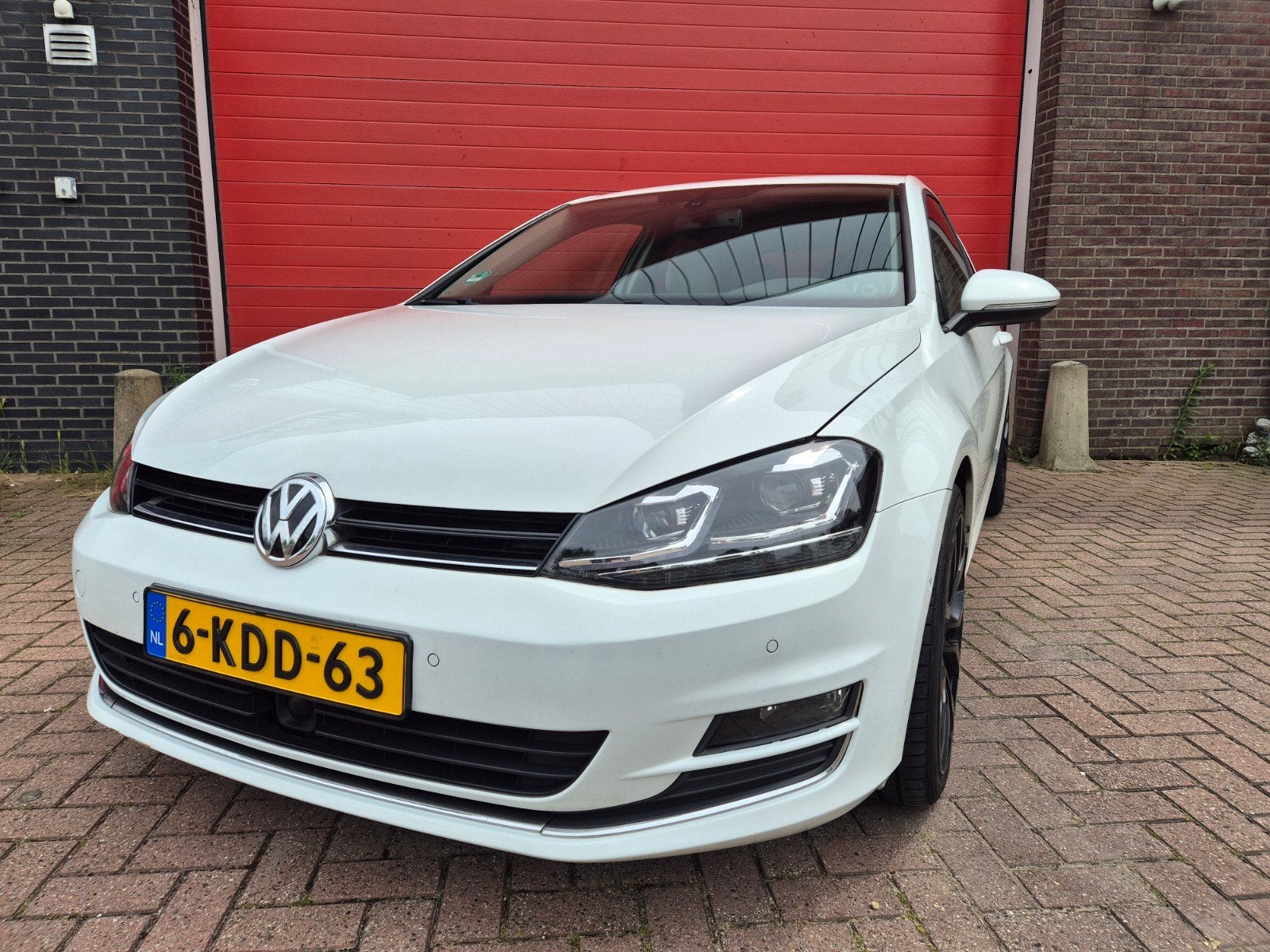 Volkswagen Golf 1.4 TSI 103KW DSG 2013 Wit act highline, 4 cilinders, Wit, Origineel Nederlands, 1395 cc