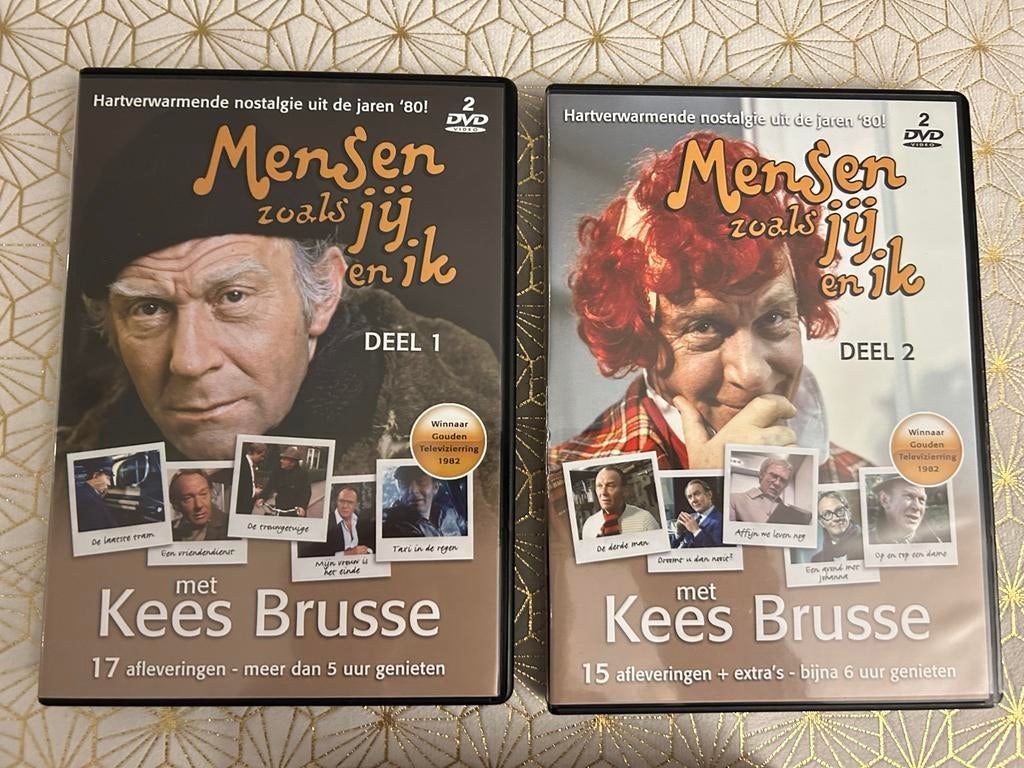 Mensen zoals jij en ik met Kees Brusse - 4 DVD Boxset, Cd's en Dvd's, Alle leeftijden, Ophalen of Verzenden, Zo goed als nieuw