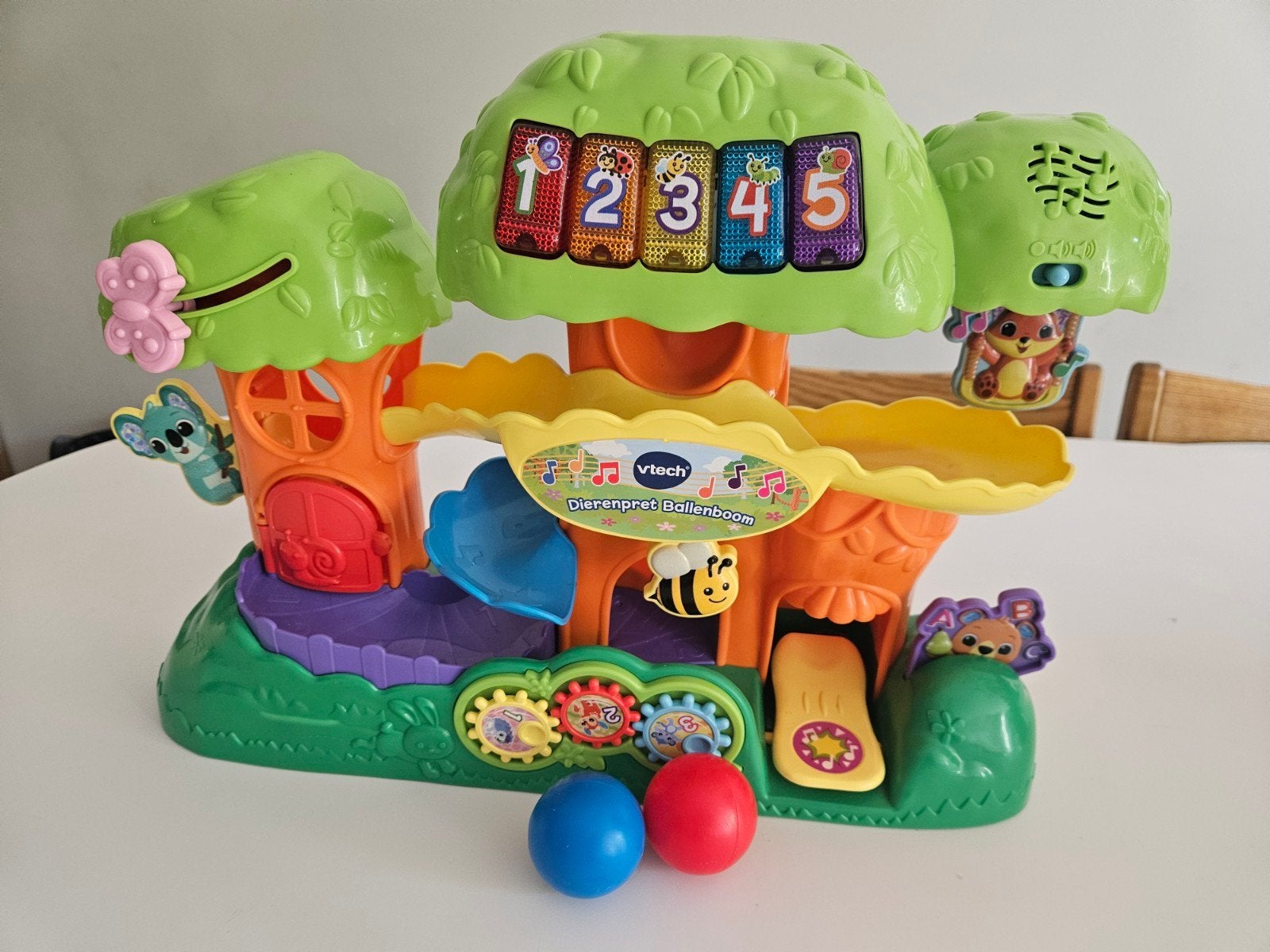 VTech Dierenpret Ballenboom interactief Speelgoed, Ophalen, Gebruikt, Overige typen, Met geluid