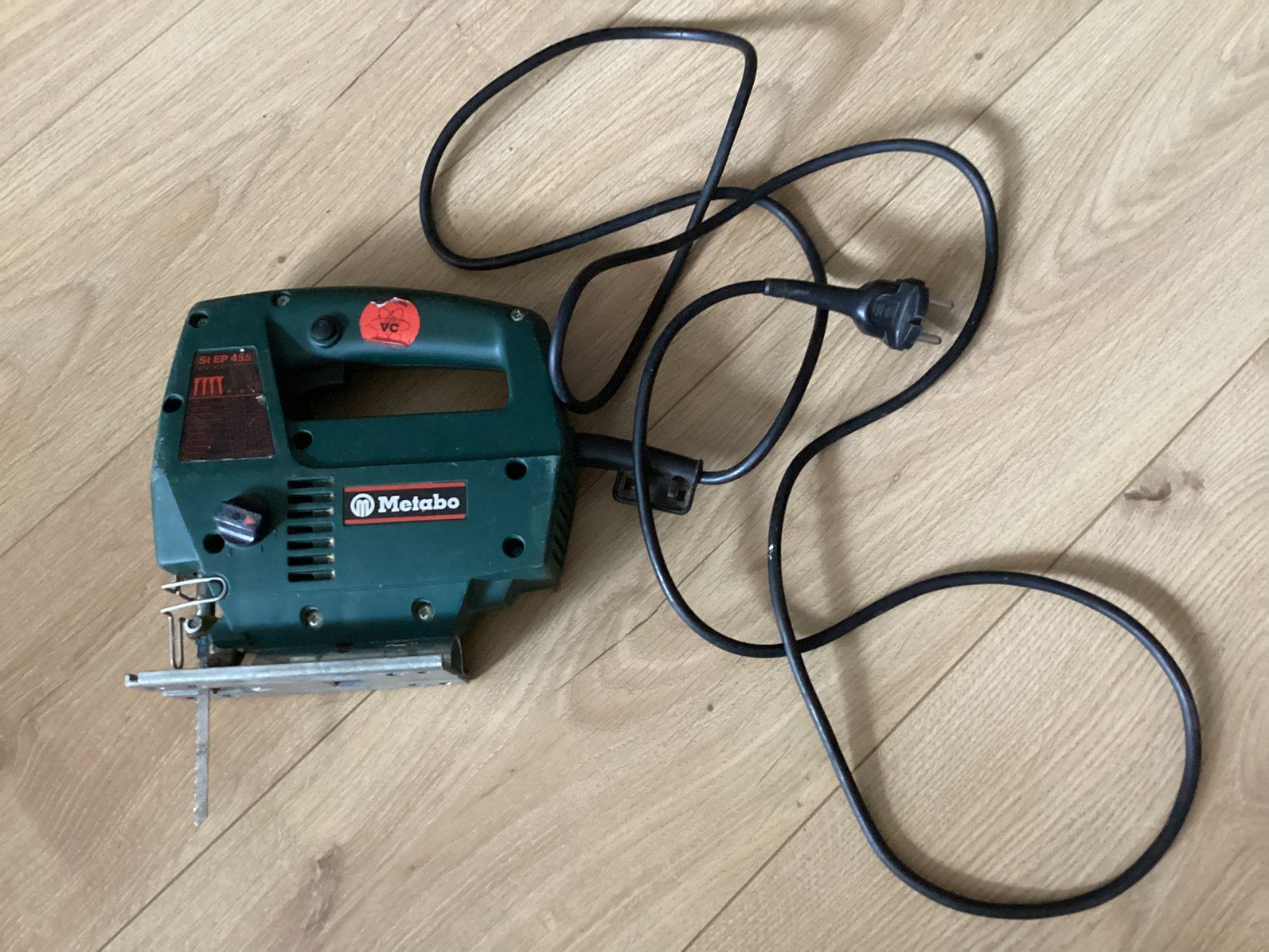 Decoupeerzaag Metabo St EP 455, Doe-het-zelf en Verbouw, Gereedschap | Zaagmachines, Ophalen, Gebruikt, Decoupeerzaag, 30 tot 70 mm