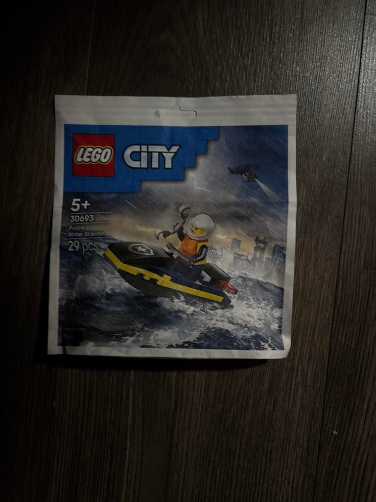 Nieuw! Lego City 30693 Politie Waterscooter, Ophalen of Verzenden, Nieuw, Complete set, Lego