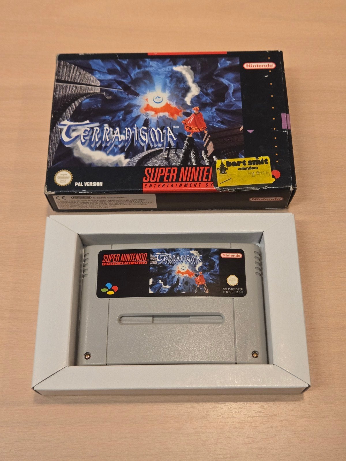 Terranigma - Super Nintendo - UKV, Spelcomputers en Games, Nintendo, Gebruikt, Support.nintendo.nl, 1 speler