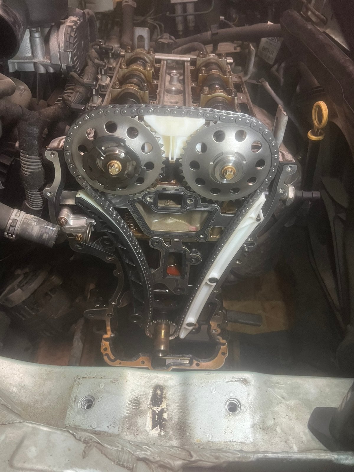 Opel corsa D koppakking distributieketting, Ophalen