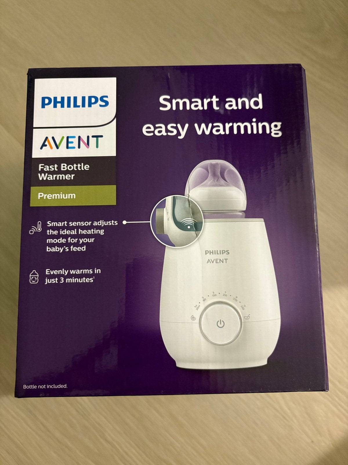 Philips Avent Flessenwarmer Premium SCF358, Flessen- of potjesverwarmer, Philips Avent, Zo goed als nieuw, Ophalen