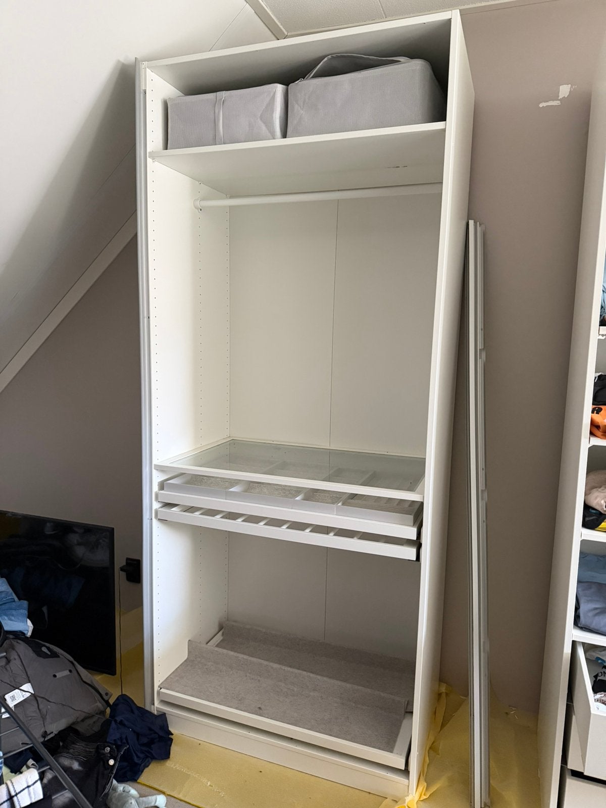 IKEA PAX kledingkast (2 stuks beschikbaar), Ophalen, 200 cm of meer, 50 tot 100 cm, Zo goed als nieuw